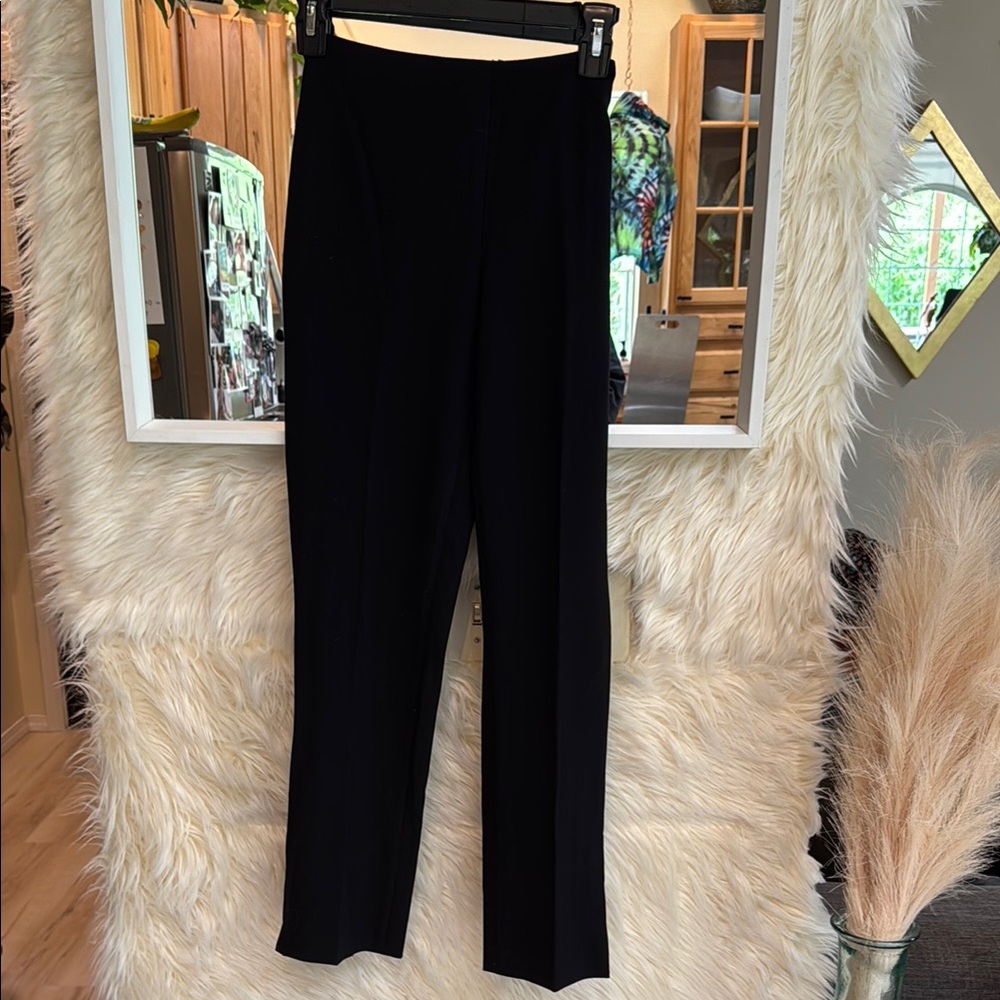 Halogen Black Straight Leg Black Pants